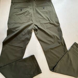 Theory Olive Zaine Trousers